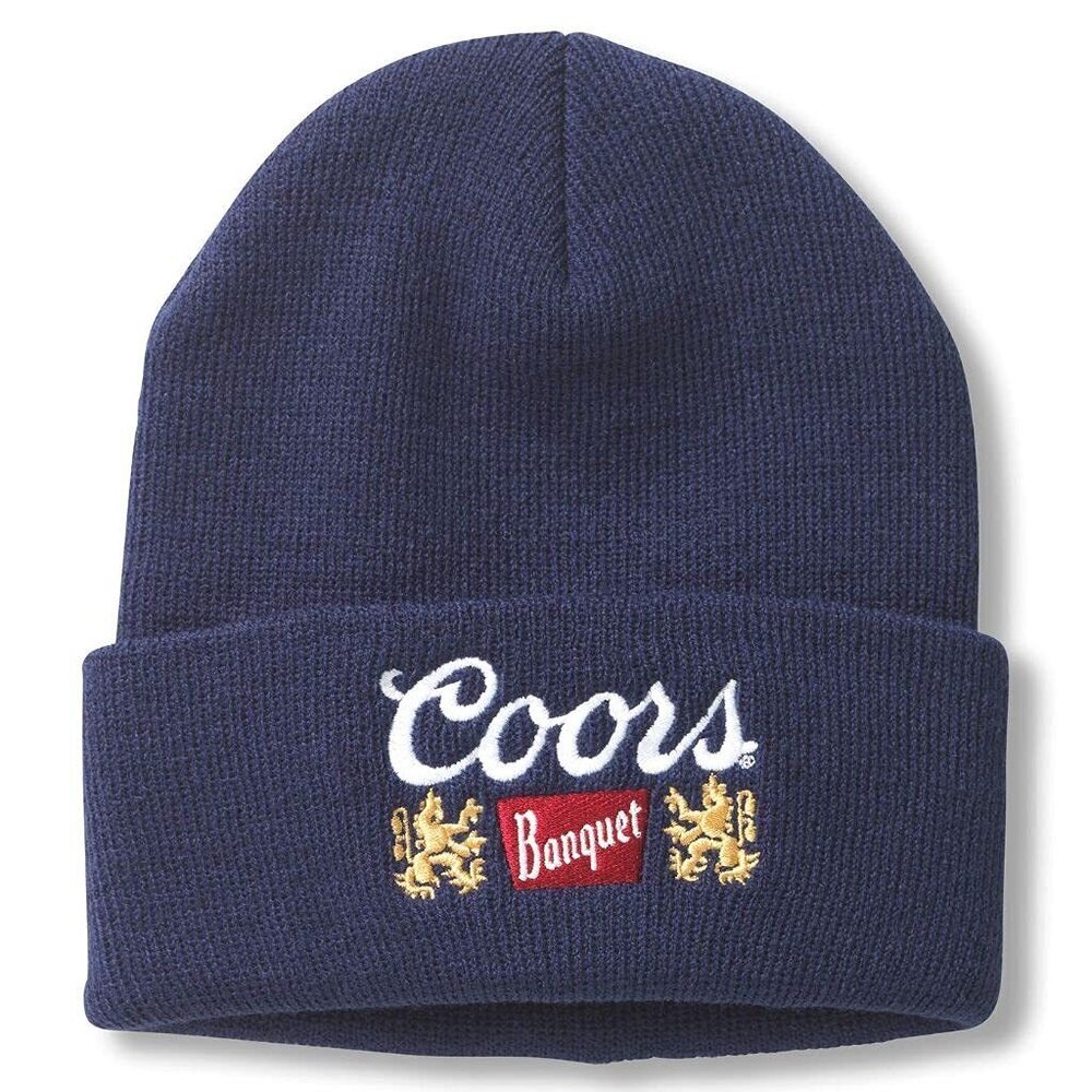 1904 Coors Beer Unisex Cuffed Beanie Warm Headwear Cuffed Knit Collection